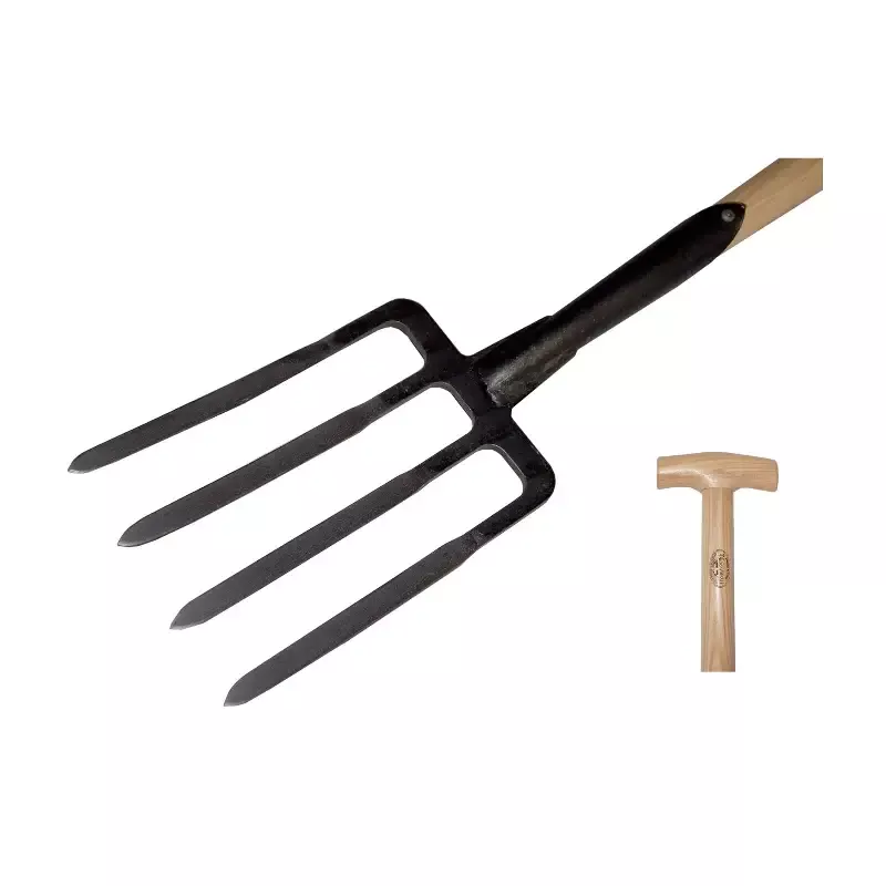 DeWit Dutch Digging Fork, Head: 10.5″L x 6.75″W Total: 45″L