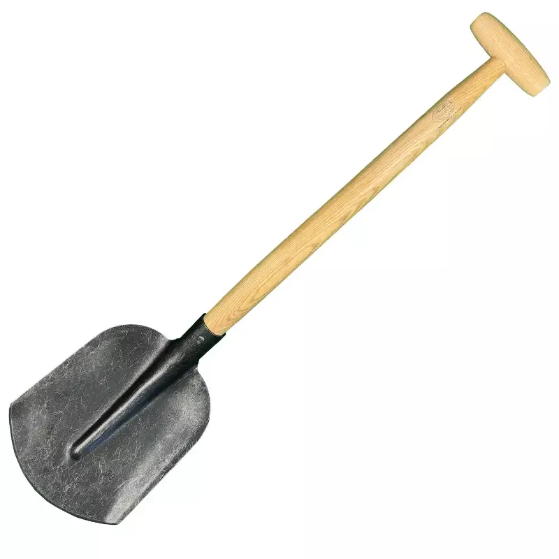 DeWit Rounded Shovel, Head: 5.2″D x 8.4″W; Total: 32″L