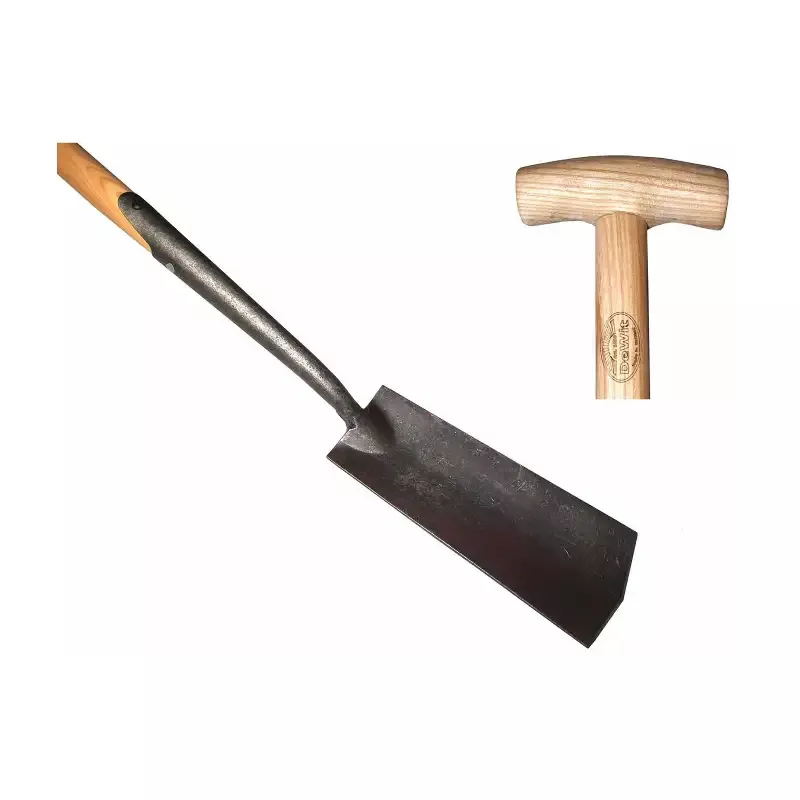DeWit Solid Socket Transplant Spade, Head: 12.75″L x 5″W Total: 47″L