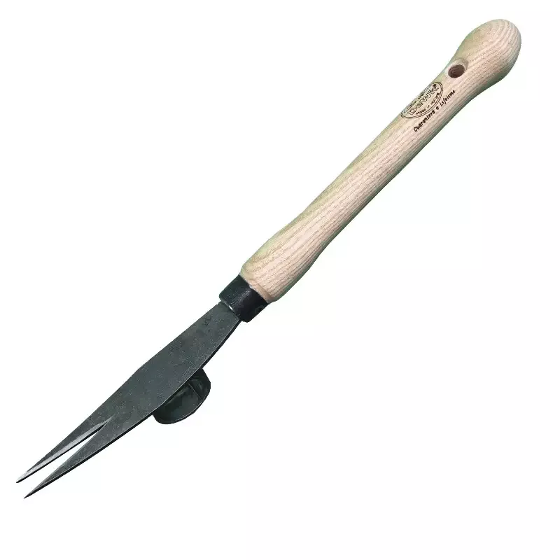 DeWit Thistle Weeder with Midsize 10″ Handle, Head: 6.5″L x 3″W; Total: 18″L