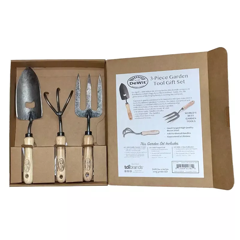 DeWit Tool Gift Set – 3 Piece Essentials for Dad Package Size: 14″ L x 10″ W x 2.5″ H