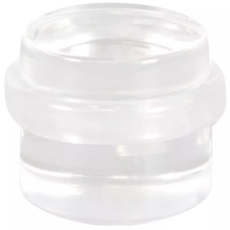 Door Stopper, Clear, 1.5″ x 1.5″ x 1.18″ – Floor mount