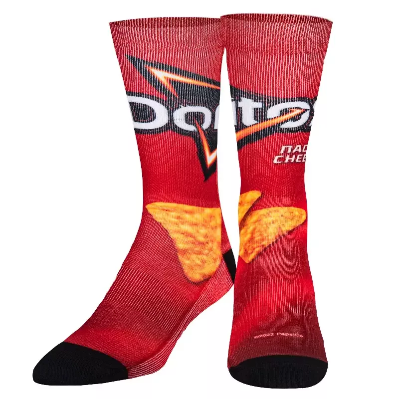 Doritos Nacho Cheese – Mens Crew Straight – Odd Sox