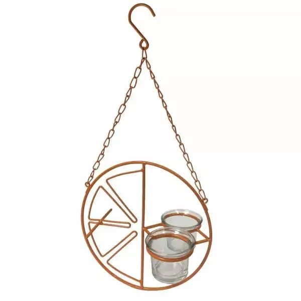 Double Jar Clementine Oriole Feeder