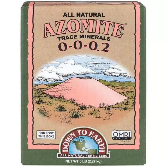 Down To Earth Azomite Powdered Trace Minerals