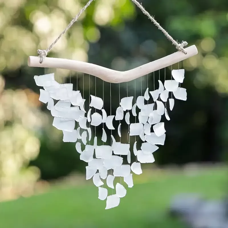 Driftwood & Sea Glass Wind Chime