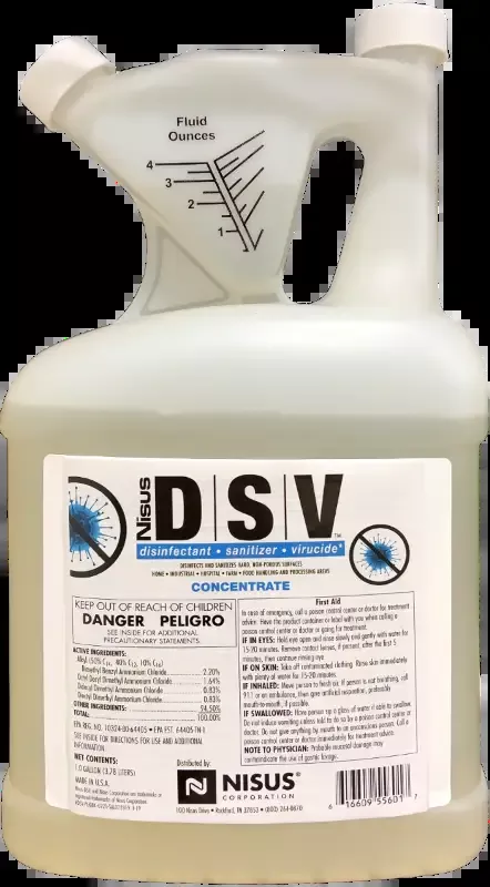 DSV Disinfectant – Sanitizer & Virucide