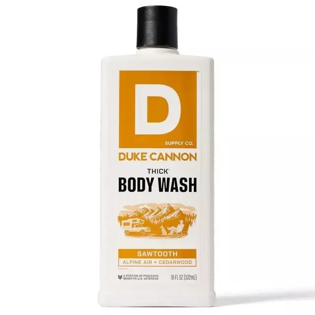 Duke Cannon Thick High-Viscosity Body Wash Sawtooth