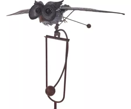 Dwight Rocking Owl Yard Stake