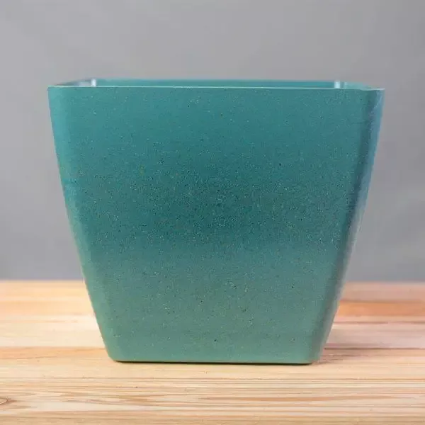 EcoForms Quadra Square Rice Hull Pot