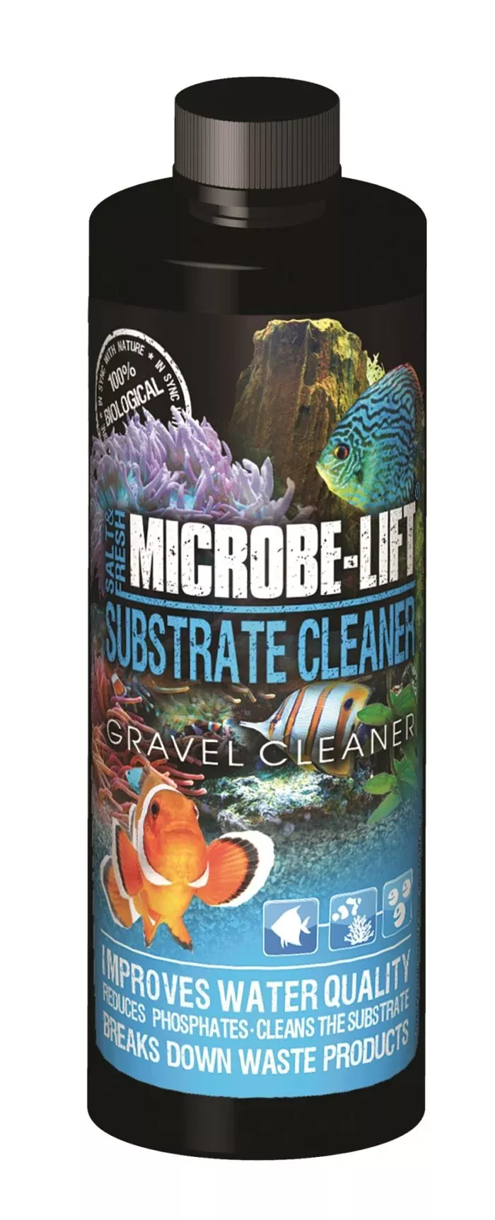 Ecological Laboratories Microbe Lift Aquarium Gravel & Substrate Cleaner