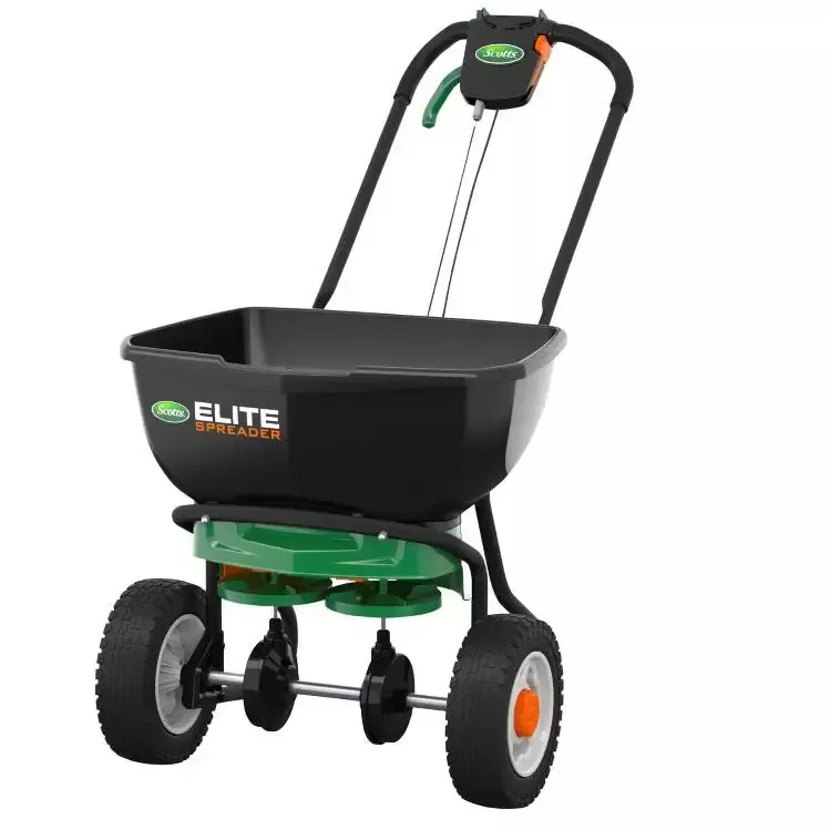 Elite Walk-Behind Broadcast Spreader with Edgeguard™