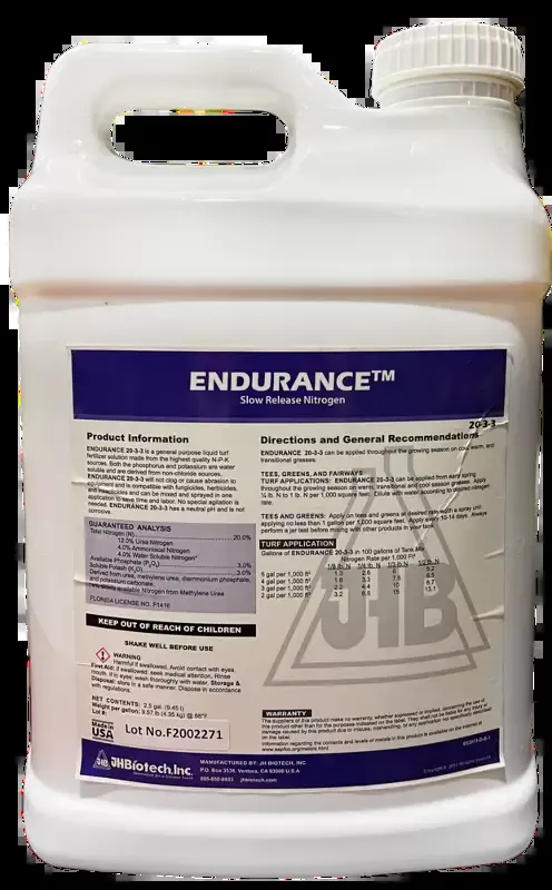Endurance 20-3-3 20% SRN Fertilizer