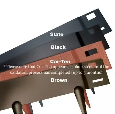EverEdge Flexible Steel Classic Lawn Edging