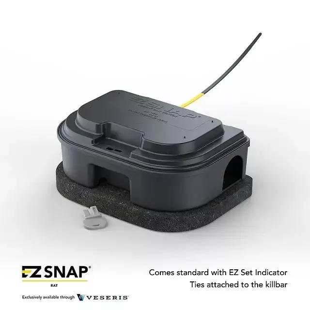 EZ SNAP SECURED Rat Bait Station