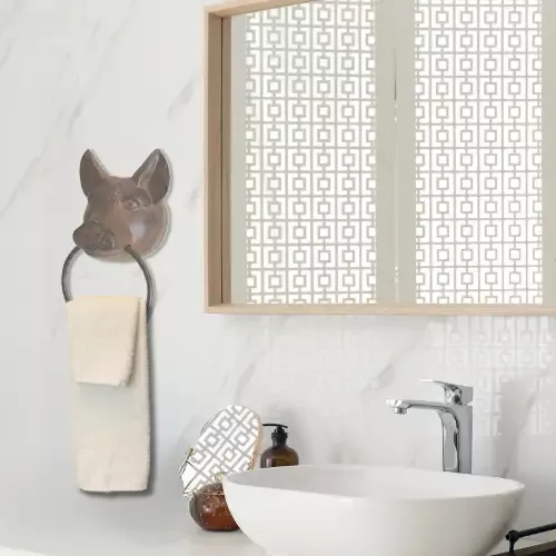 Farmhouse Pig Towel Ring