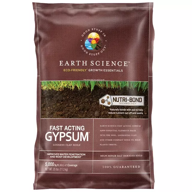Fast Acting Gypsum, 25-lbs