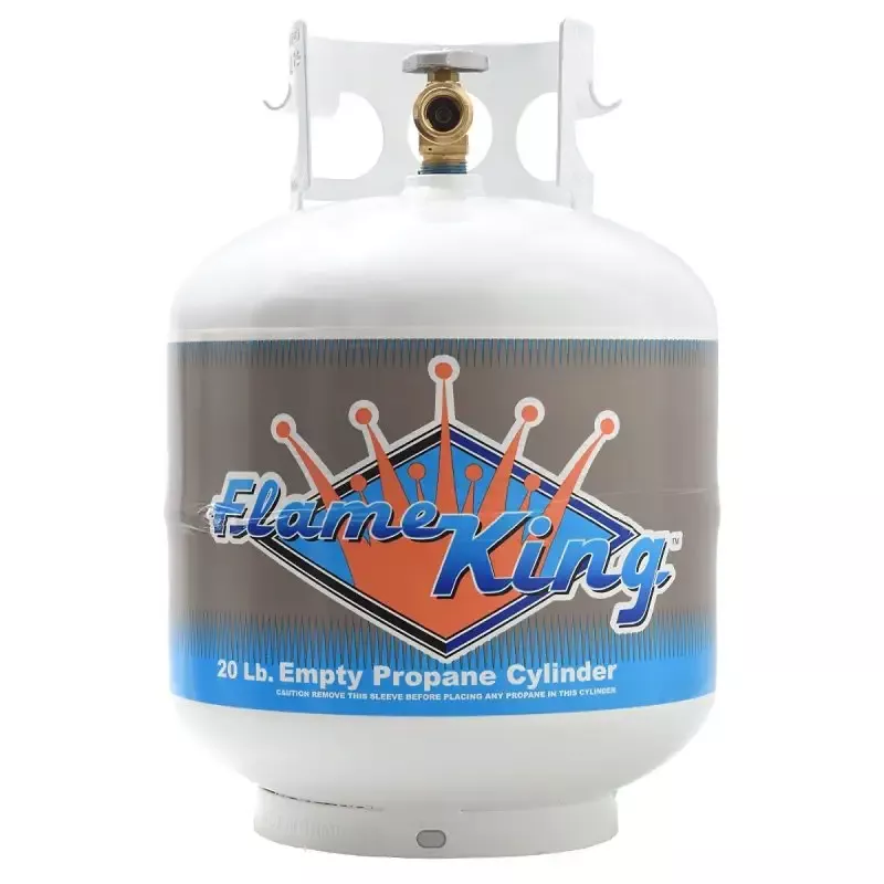 Flame King Empty Propane Cylinder, 20lb Capacity