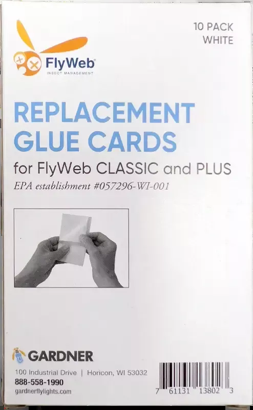 Fly Web Glue Board – White