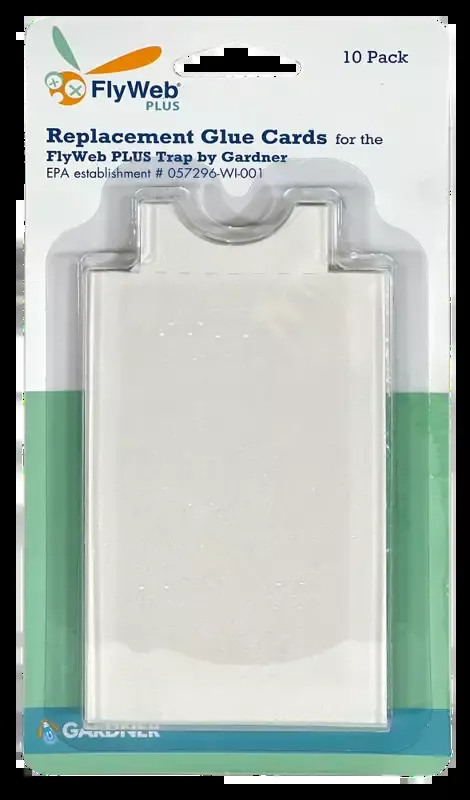 FlyWeb Plus Glue Board (White) 10 / pack Part#CS-64