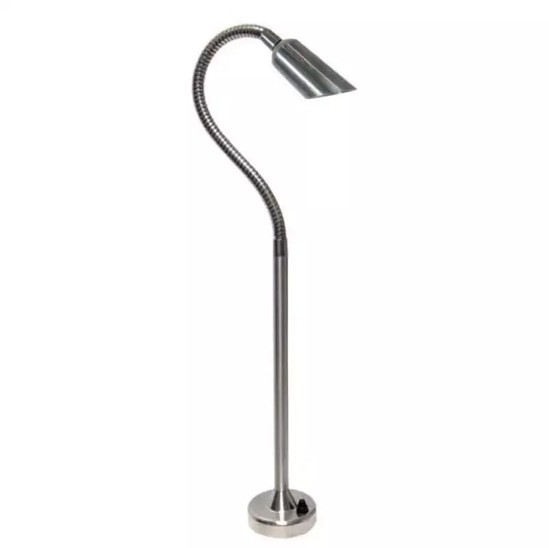 Focus Industries BQ-QC04 3W LED Quick Connect Series Mini Round Back Stainless Steel Barbecue Light 12V