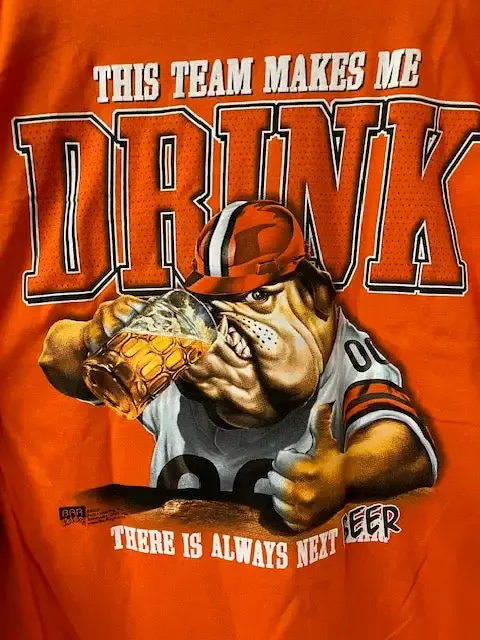 Football-Makes me drink shirt