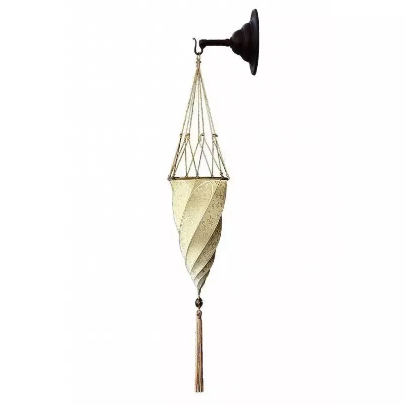 Fortuny 017-CE-2 Cesendello Decorated Silk Wall Sconce – 6-3/4″