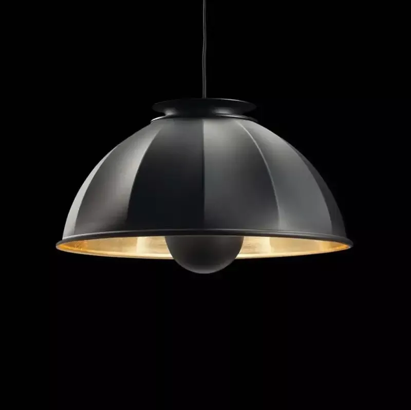 Fortuny 063DF Cupola 63 Suspended Black Shade Lamp