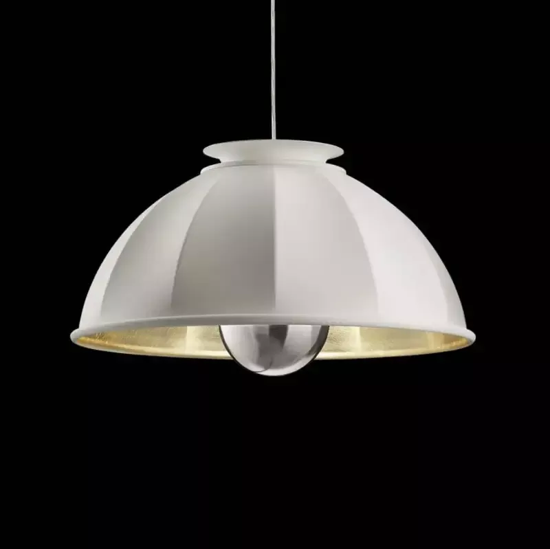 Fortuny 063DF Cupola 63 Suspended White Shade Lamp