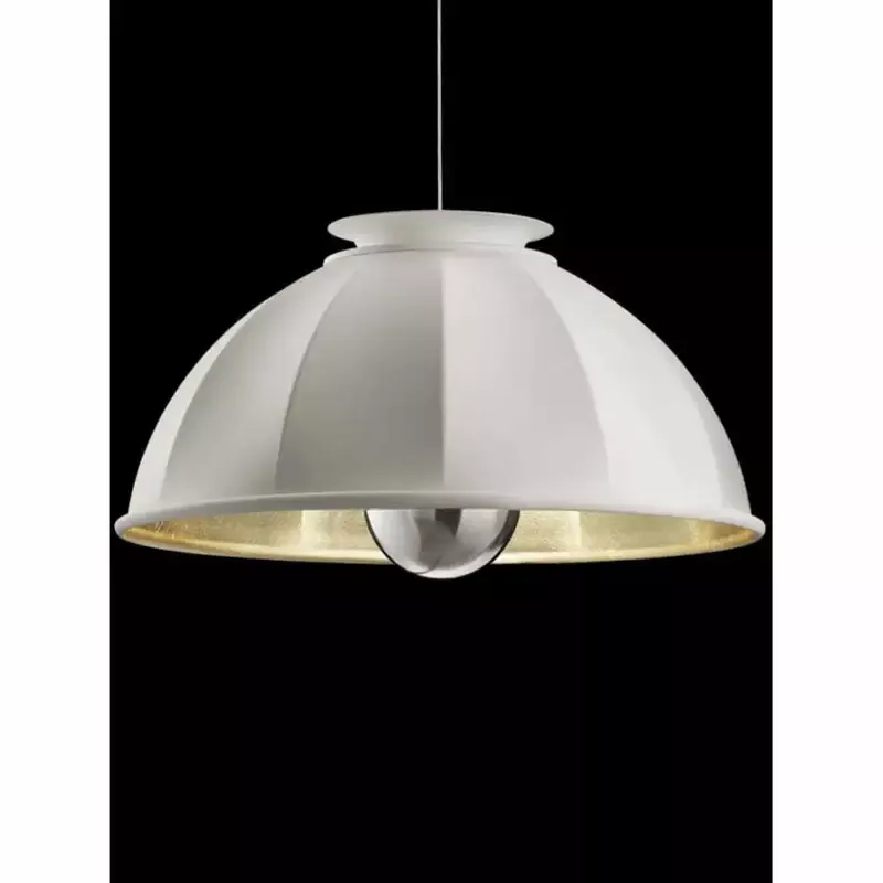Fortuny 076DF Cupola 76 Suspended White Shade Lamp