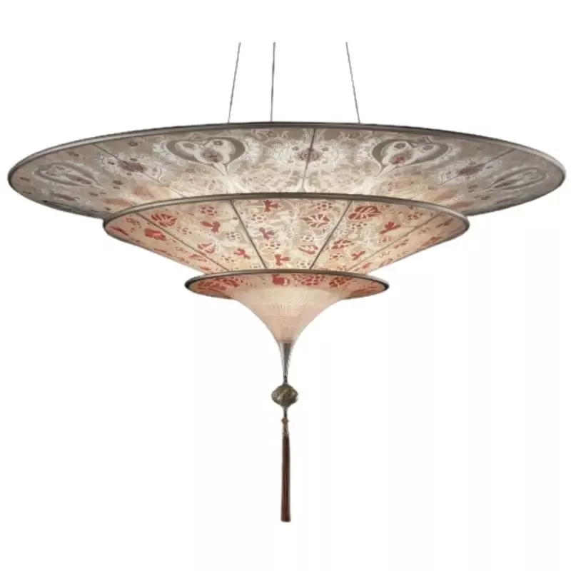 Fortuny G120SH-1 Scheherazade 3 Tiers Glass Lamp Ceiling