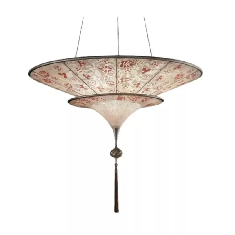 Fortuny G80SH-1 Scheherazade 2 Tiers Glass Lamp Ceiling