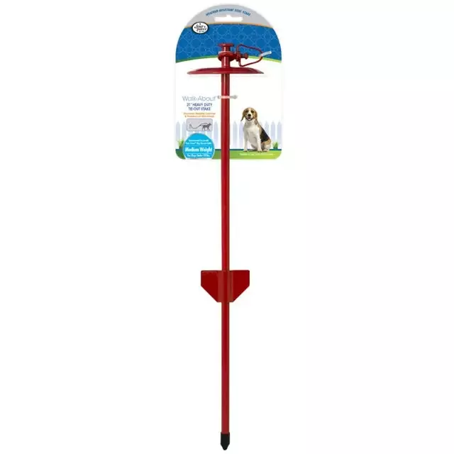 Four Paws Walk-About 21″ Heavy-Duty Tie-Out Stake