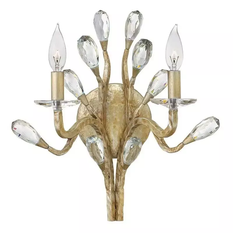 Fredrick Ramond FR46802CPG Sconce Eve Champagne Gold Wall Lights