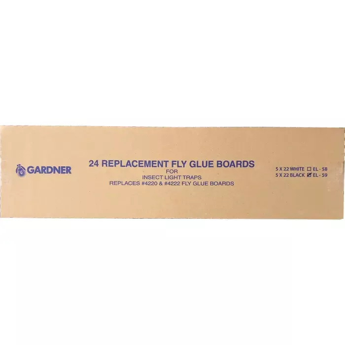 Gardner Fly Light Glue Board – Black
