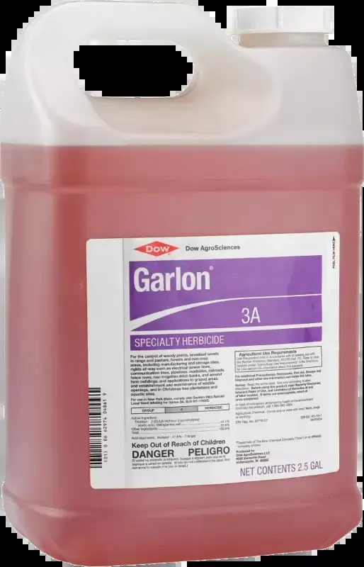 Garlon 3A Herbicide – 2.5 Gallon