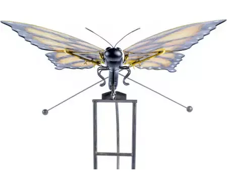 Giant Kinetic Monarch Butterfly Garden Art