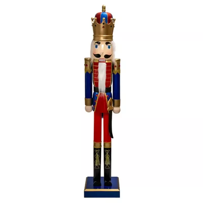 Giant Nutcracker King Statue – Festive Decor by Prime Retreat