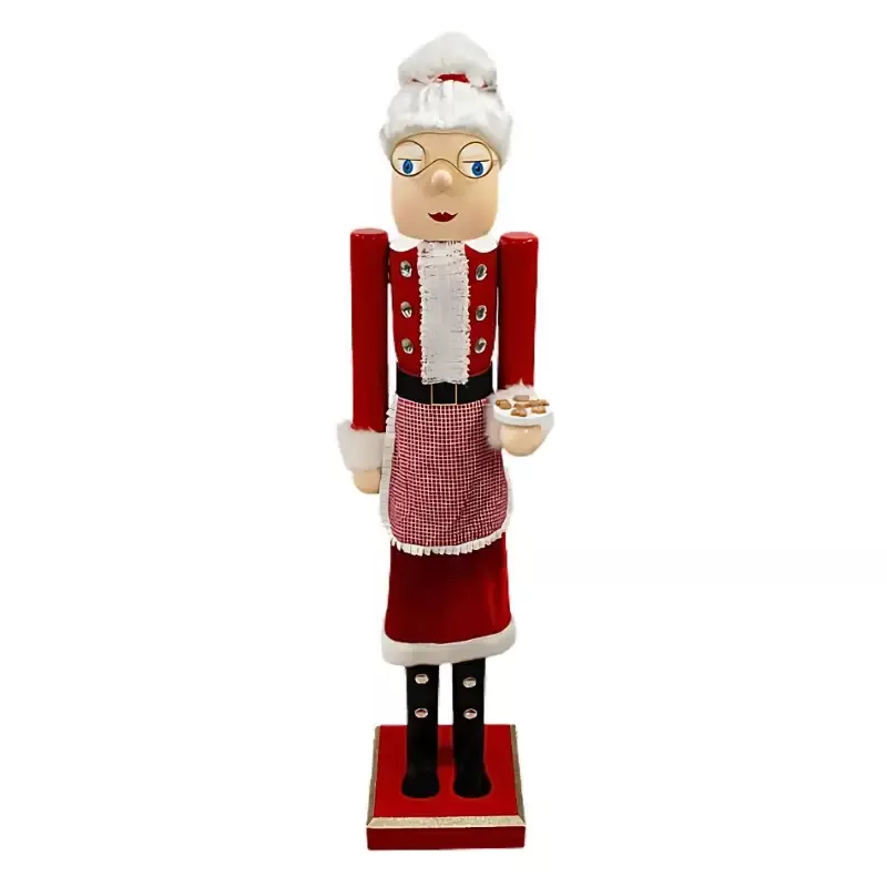 GIANT Nutcracker Mrs. Claus Statue by Prime Retreat