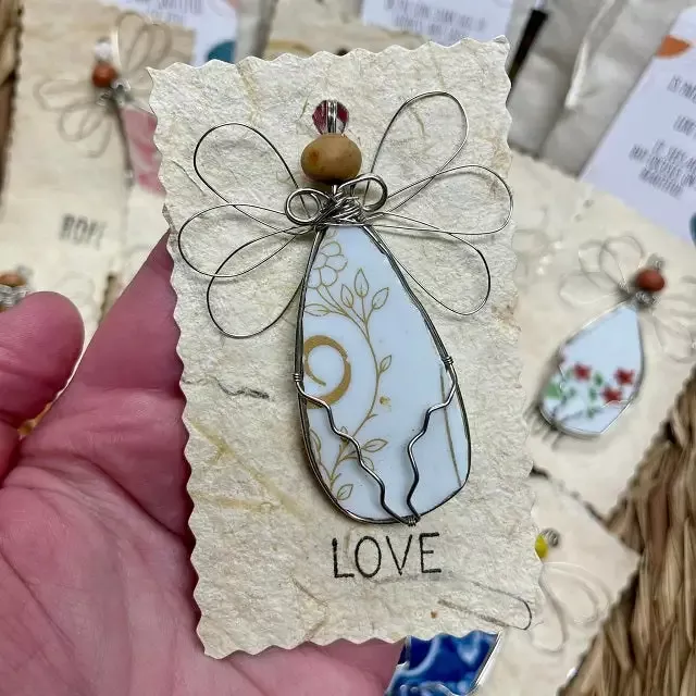 Giving Angel Ornament, Assorted