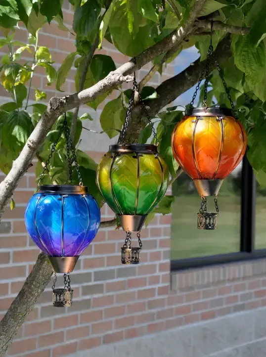 Glowing Hot Air Balloon