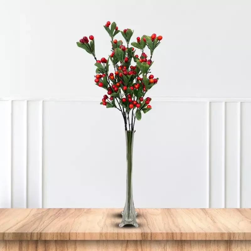 Gorgeous Holly with Red Berries -Artificial