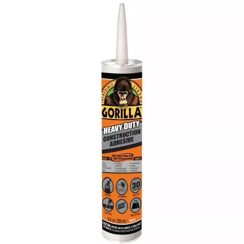 Gorilla Heavy Duty Construction Adhesive 9 oz. Cartridge