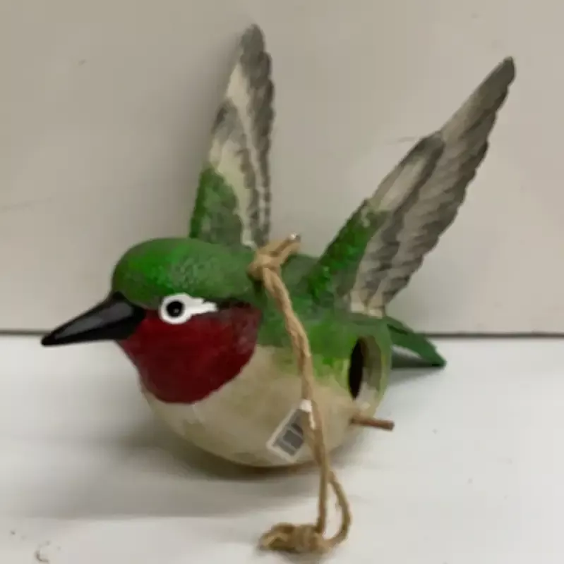 Green Bird Birdhouse