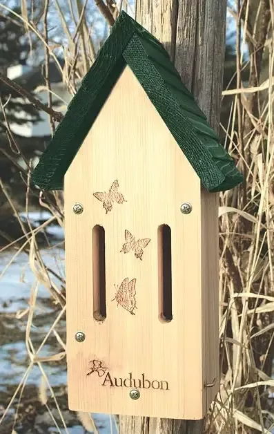 Green Roof Butterfly House in Cedar