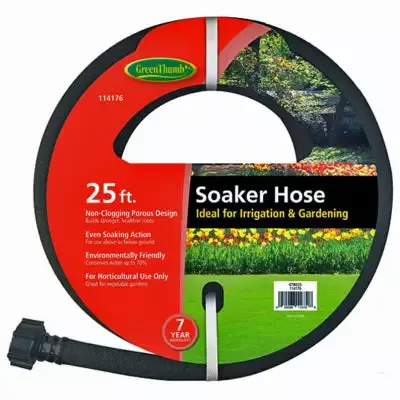 Green Thumb Soaker Hose, 3/8″ x 25′