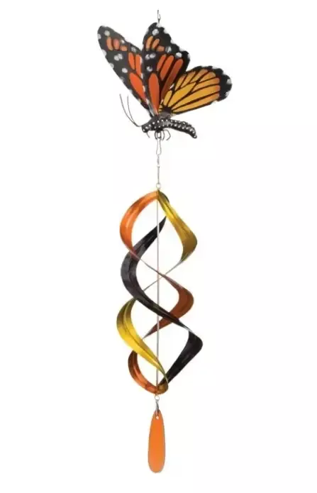 Hanging Wind Spinner – Monarch