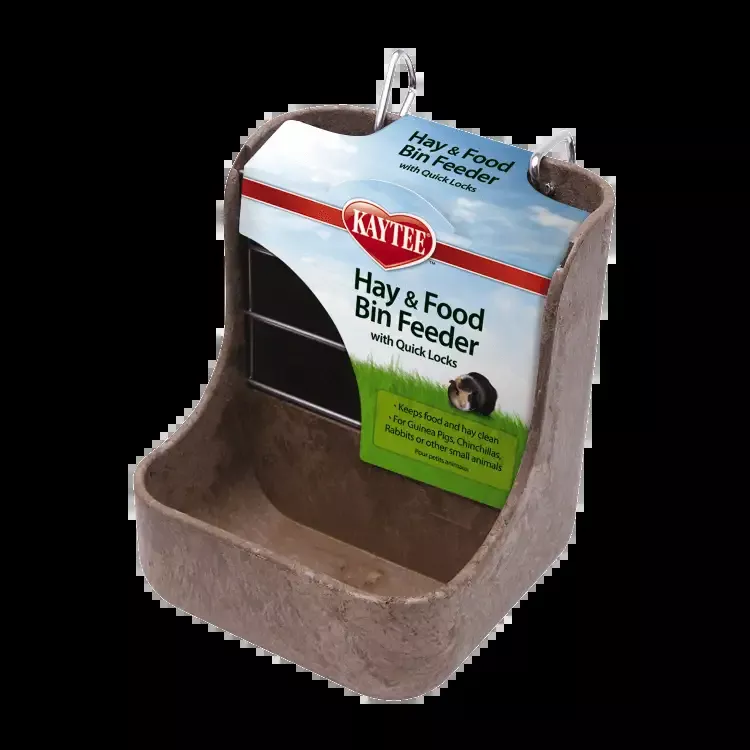 Hay & Food Bin Feeder with Quick Locks – Kaytee