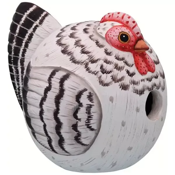 Hen Wooden Birdhouse