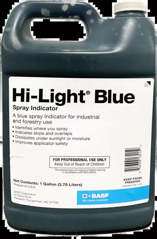 Hi-Light Vegetation Management Spray Indicator – 1 Gallon